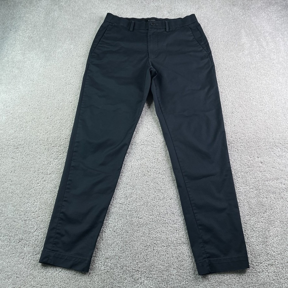 Banana Republic Pants Mens 30x30 Black Slim Fit Core Temp Chino Stretch Casual